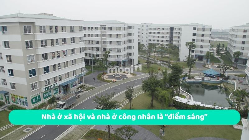 Nhà ở xã hội và nhà ở công nhân là “điểm sáng”  mới trong năm 2026