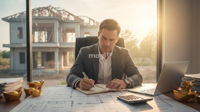 Gia chủ nên lập kế hoạch tài chính chi tiết trước khi xây nhà