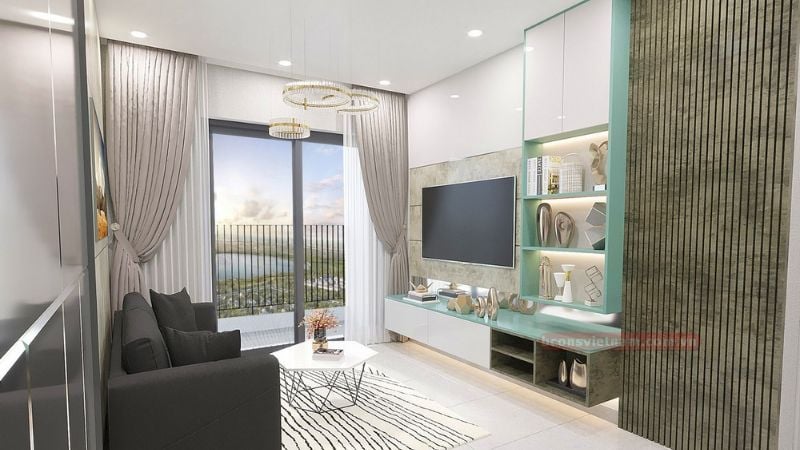 Thiết kế của 1 trong những căn hộ tại Bcons Bình An Đông Tây