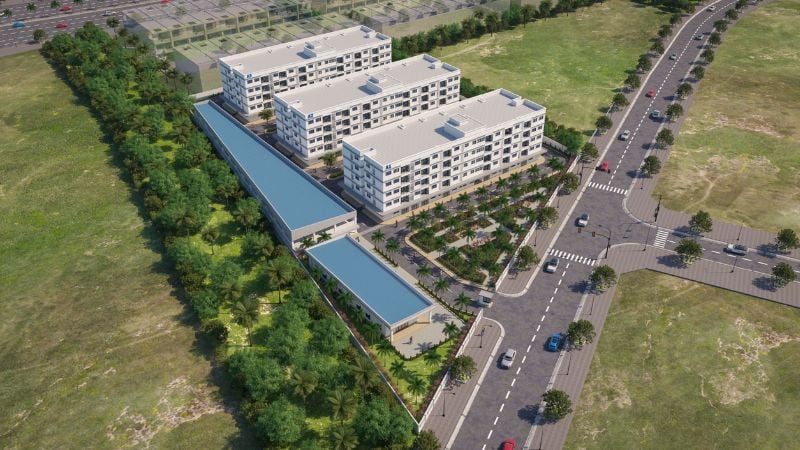 Khu nhà ở xã hội - dân cư Sonadezi Hữu Phước