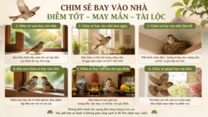 Chi sẻ bay vào nhà mang điềm tốt và năng lượng tích cực