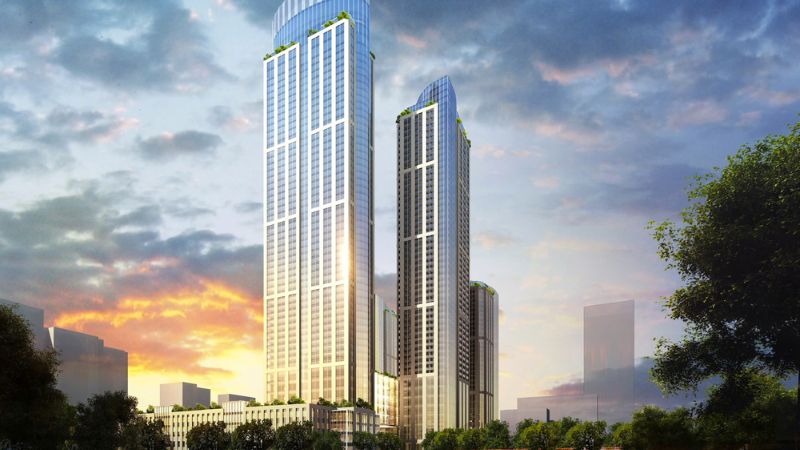 Times Square Hà Nội được định hướng là tổ hợp đa chức năng