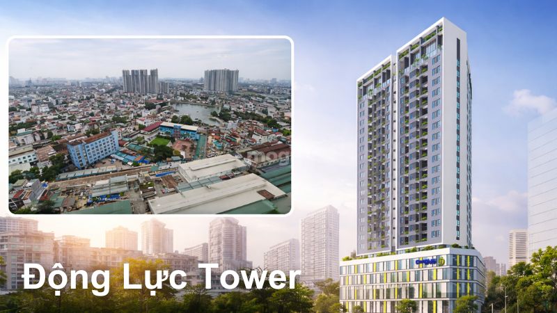 Động Lực Tower sở hữu tầm nhìn thoáng đạt ra hồ điều hòa Hạ Đình