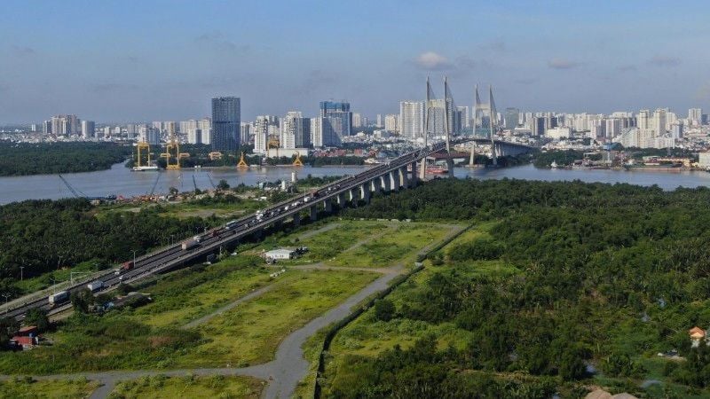 Toàn cảnh 4 dự án hạ tầng sắp triển khai tại TP.HCM cập nhật năm 2026 6 Cầu Phú Mỹ 2 sẽ là một phần quan trọng trong việc giảm tải giao thông cho khu vực Nam TP.HCM