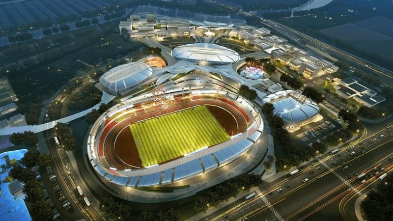 Toàn cảnh 4 dự án hạ tầng sắp triển khai tại TP.HCM cập nhật năm 2026 4 Khu liên hợp thể dục thể thao quốc gia Rạch Chiếc