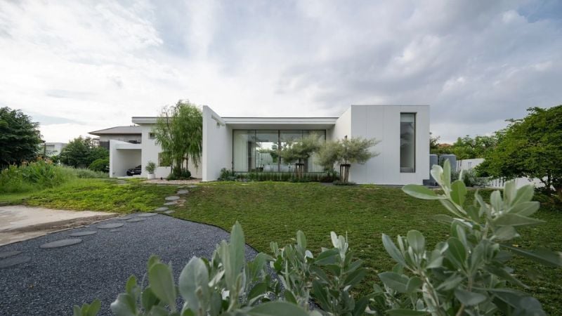 Phong thủy nhà chữ H có tốt không? Bố trí sao cho hài hòa, may mắn? 4 Nguồn năng lượng trong phong thủy nhà chữ H dễ bị chia cắt (Nguồn: Báo Dân Việt)