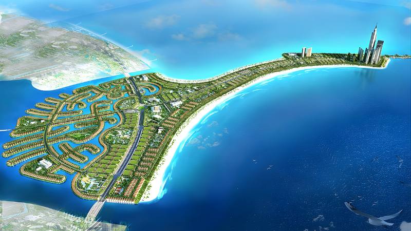 Cầu Cần Giờ: Dự án nghìn tỷ mở ra cơ hội mới cho bất động sản phía Nam 6 Dự án khu đô thị lấn biển Cần Giờ do Tập đoàn Vingroup khởi công