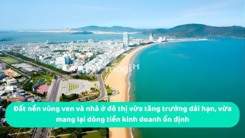 Đất nền vùng ven và nhà ở đô thị vừa tăng trưởng dài hạn, vừa mang lại dòng tiền kinh doanh ổn định