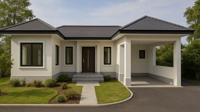 Phong thủy nhà chữ U thế nào để vận khí may mắn, hanh thông 1 Nhà hình chữ U thường bị xem là thế nhà “khuyết”