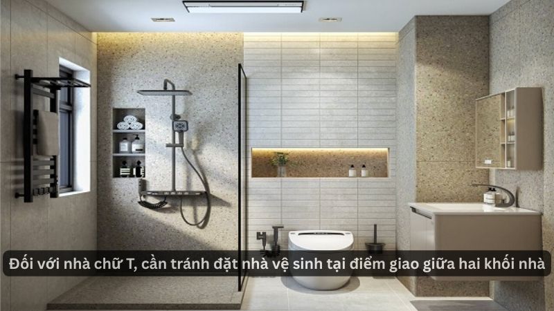 Giải Mã Phong Thủy Nhà Chữ T Hóa Giải Vận Xui, Đón Tài Lộc 3 Đối với nhà chữ T, cần tránh đặt nhà vệ sinh tại điểm giao giữa hai khối nhà