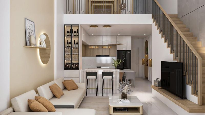 Nắm Rõ Phong Thủy Nhà Ống Để Thu Hút Tài Lộc Và Vượng Khí 5 Phòng khách nên đặt ở vị trí trung tâm giúp thu hút sinh khí, tài lộc tốt nhất (Nguồn: Báo Gia đình&Xã hội)