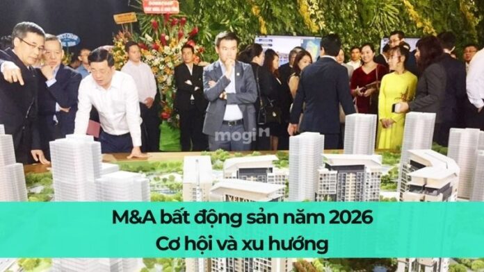 M&A bất động sản năm 2026: Cơ hội và xu hướng