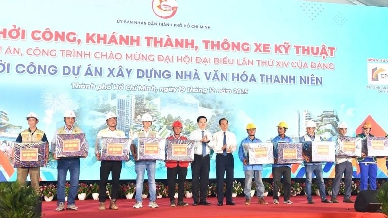 Cập nhật danh sách các dự án khởi công TPHCM mới nhất năm 2026 2 Lễ khởi công Nhà văn hóa Thanh niên