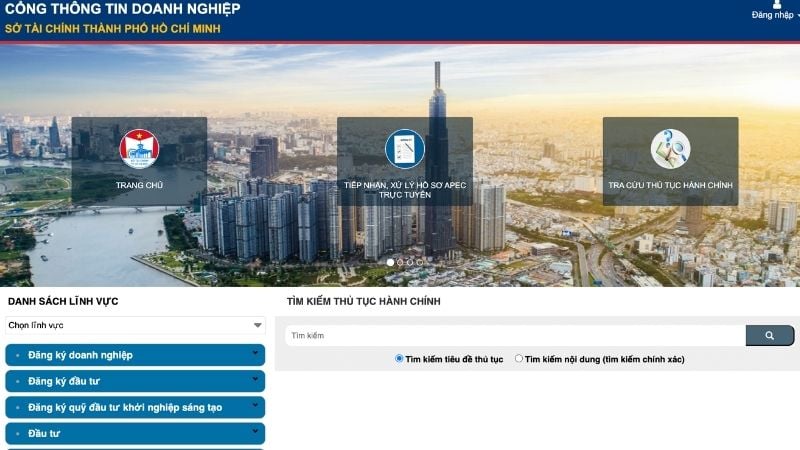 Cập nhật danh sách các dự án khởi công TPHCM mới nhất năm 2026 1 Sở Kế hoạch và Đầu tư TPHCM - nơi trả cứu dự án mới
