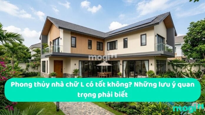 Phong thủy nhà chữ L có tốt không? Những lưu ý quan trọng phải biết