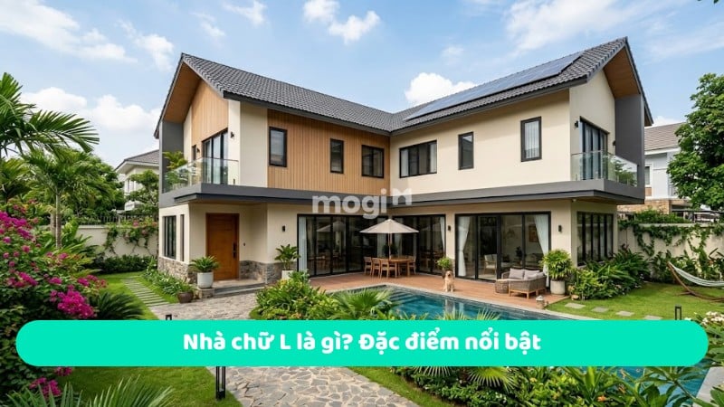 Nhà chữ L là gì? Đặc điểm nổi bật