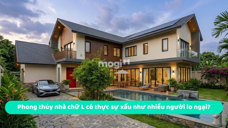 Phong thủy nhà chữ L có thực sự xấu như nhiều người lo ngại?