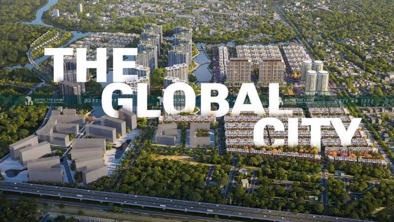 The Global City nổi bật với kênh đào tình yêu "The Canal of Love" (Nguồn ảnh: dongtayland.vn)