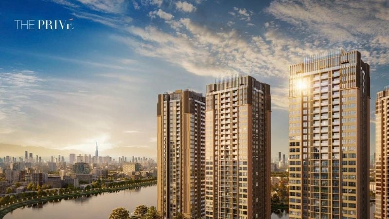 The Prive là điểm đến của giới thượng lưu với những căn hộ hạng sang (Nguồn ảnh: datxanh.homes)