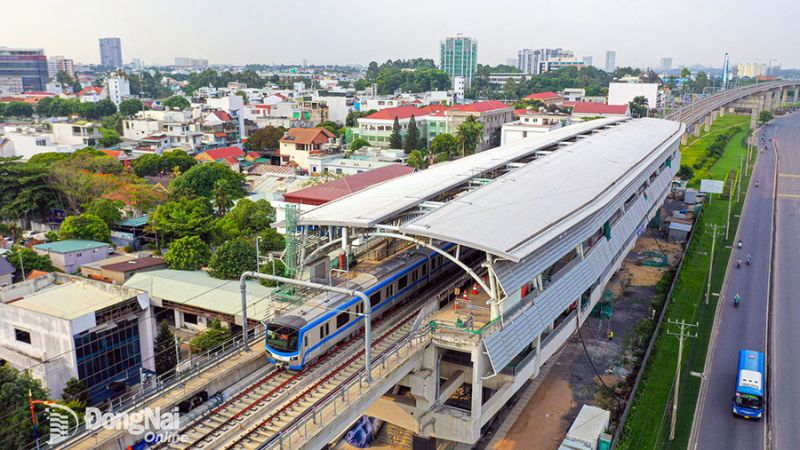 tuyến đường sắt Thủ Thiêm – Long Thành là tăng cường kết nối giao thông giữa TP.HCM và tỉnh Đồng Nai