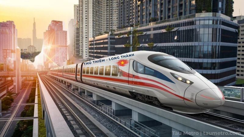 tuyến đường sắt Thủ Thiêm – Long Thành còn được xem là động lực thúc đẩy phát triển kinh tế – xã hội