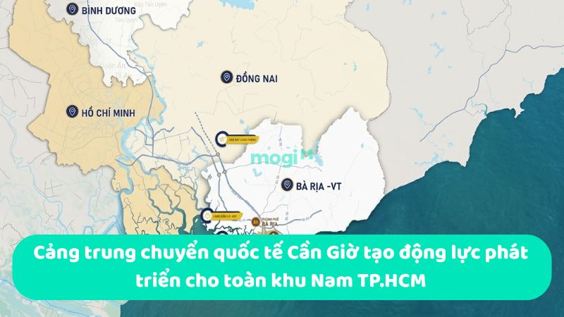 Cảng trung chuyển quốc tế Cần Giờ tạo động lực phát triển cho toàn khu Nam TP.HCM