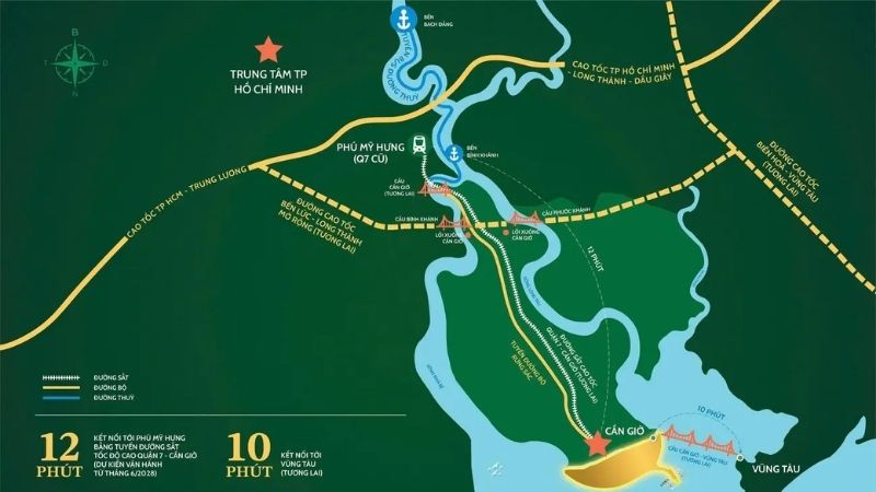 Vai trò chiến lược của dự án lấn biển Cần Giờ