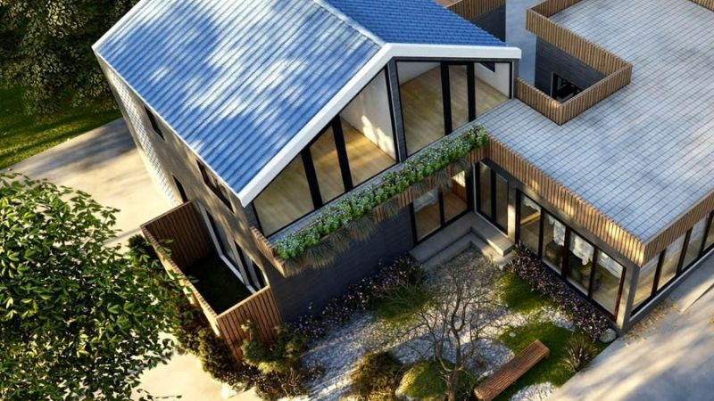 Phong thủy mái nhà là cách thiết kế, bố trí và lựa chọn hình dáng, hướng, màu sắc mái nhà sao cho phù hợp