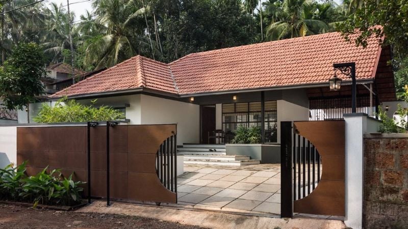 Môn đại diện cho hệ thống cửa ra vào của ngôi nhà - Ảnh: Aluxe Việt Nam