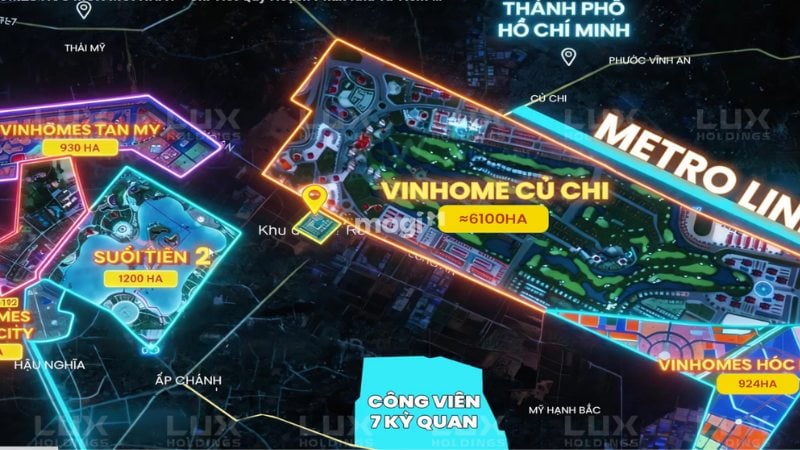 Khu đô thị đại học quốc tế TPHCM 2026: Cập nhật thông tin mới nhất 9 Một số tiện ích ngoại khu nổi bật xung quanh dự án Vinhomes Hóc Môn