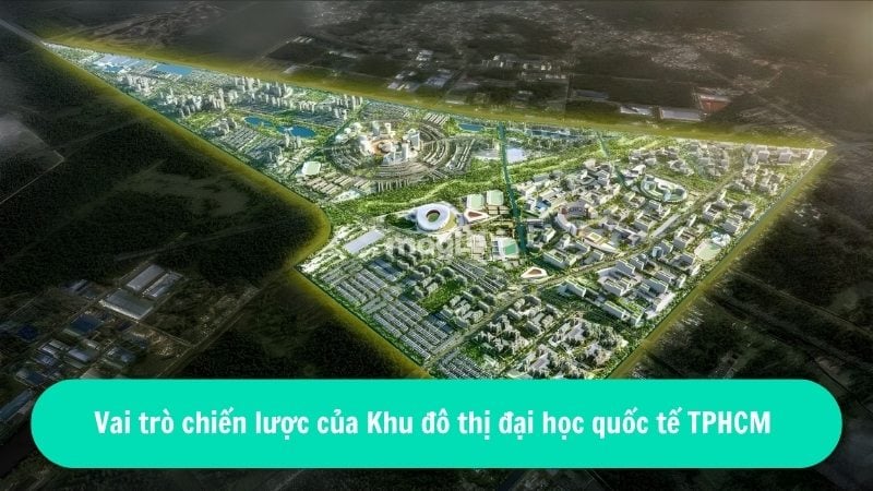 Khu đô thị đại học quốc tế TPHCM 2026: Cập nhật thông tin mới nhất 2 Vai trò chiến lược của dự án Khu đô thị Đại học Quốc tế Tây Bắc TP.HCM