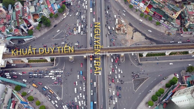 Ngã tư Nguyễn Trãi Khuất Duy Tiến: Vị trí và tiềm năng đầu tư BĐS 1 Ngã tư Nguyễn Trãi Khuất Duy Tiến nhìn từ trên cao