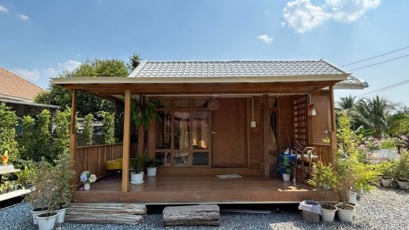 Nhà gỗ hợp với mệnh Mộc nhất