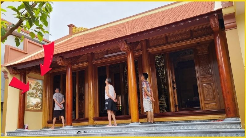 Những lưu ý phong thủy khi xây dựng nhà gỗ