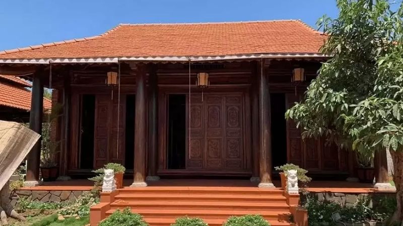 Nhà gỗ có khả năng điều hòa dòng chảy năng lượng trong ngôi nhà