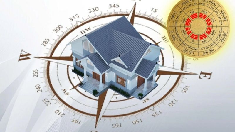 Chọn hướng nhà phong thuỷ với nhà gỗ
