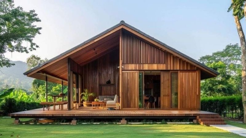 Nhà gỗ được nhiều người ưa chuộng