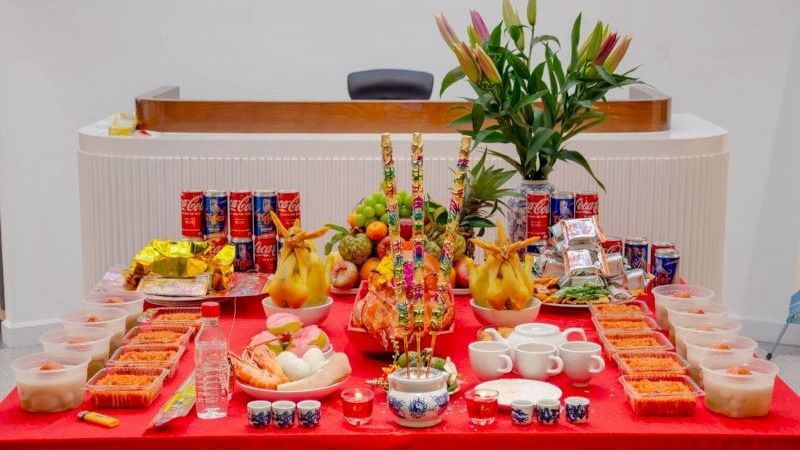 Lễ vật cúng động thổ