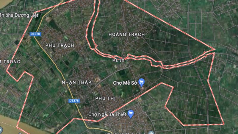 Khu đô thị mới Mễ Sở sở hữu quy mô rộng lớn