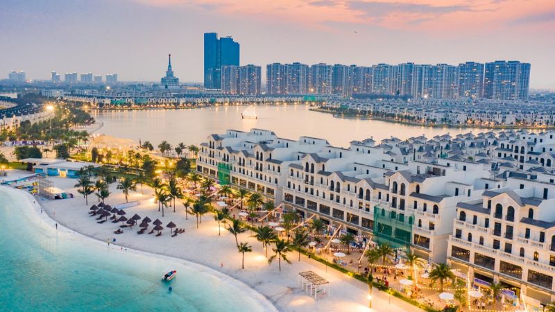 Từ khu đô thị mới Mễ Sở có thể dễ dàng di chuyển đến Vinhomes Ocean Park