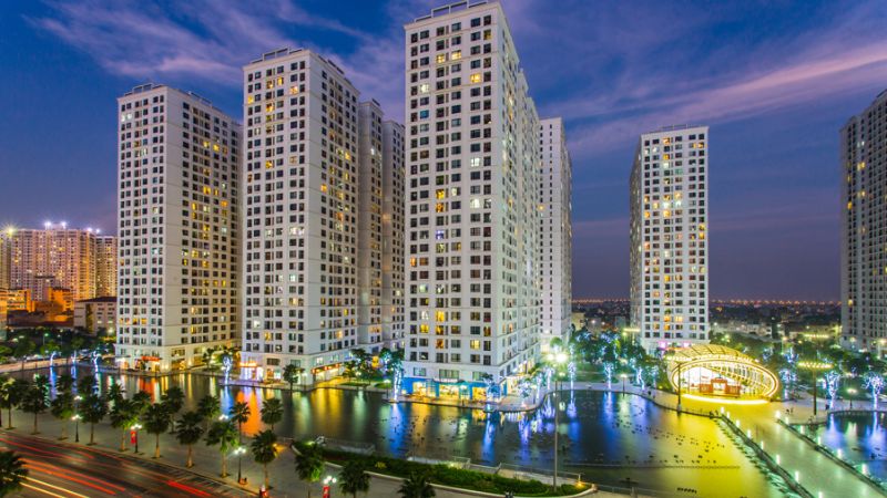 Top 10 khu đô thị đáng sống nhất Hà Nội cập nhật mới nhất 2026 7 Khu đô thị Times City nằm ngay chân cầu Vĩnh Tuy