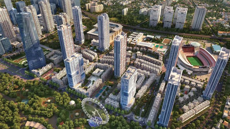 Top 10 khu đô thị đáng sống nhất Hà Nội cập nhật mới nhất 2026 10 The Manor Central Park tọa lạc tại cửa ngõ phía Tây Nam của Thủ đô Hà Nội