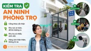 Kinh nghiệm thuê trọ gần Đại học Nguyễn Tất Thành TP.HCM 7 An ninh là yếu tố rất quan trọng, sinh viên tuyệt đối không được bỏ qua.