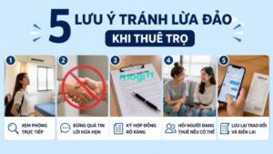 Kinh nghiệm thuê trọ gần Đại học Mở TP.HCM 11 Các lưu ý tránh lừa đảo khi thuê trọ gần Đại học Mở TP.HCM
