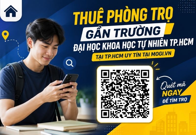 Kinh nghiệm thuê trọ gần trường Đại học Khoa học Tự nhiên TP.HCM 9 Tìm thuê phòng trọ tại TP.HCM gần Đại học Khoa học Tự nhiên tại Mogi.vn