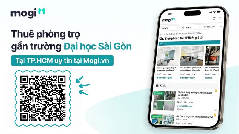 Kinh nghiệm thuê trọ gần trường Đại học Sài Gòn TP.HCM 8 Nên xem tin đăng phòng trọ TP.HCM gần Đại học Sài Gòn uy tín tại Mogi.vn