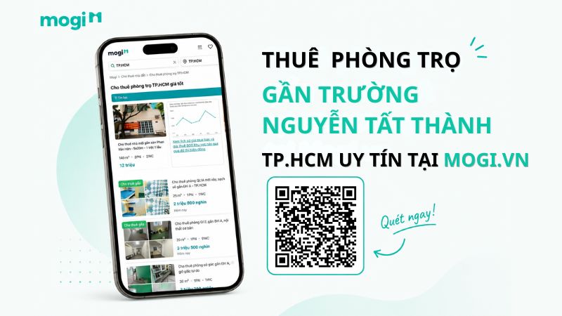 Kinh nghiệm thuê trọ gần Đại học Nguyễn Tất Thành TP.HCM 12 Thuê phòng trọ gần trường đại học Nguyễn Tất Thành trên Mogi.vn
