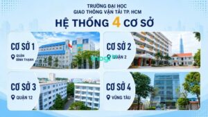 Kinh nghiệm thuê trọ gần Đại học Giao Thông Vận Tải TP.HCM 1 Một số cơ sở của trường Đại học Giao thông vận tải TP.HCM