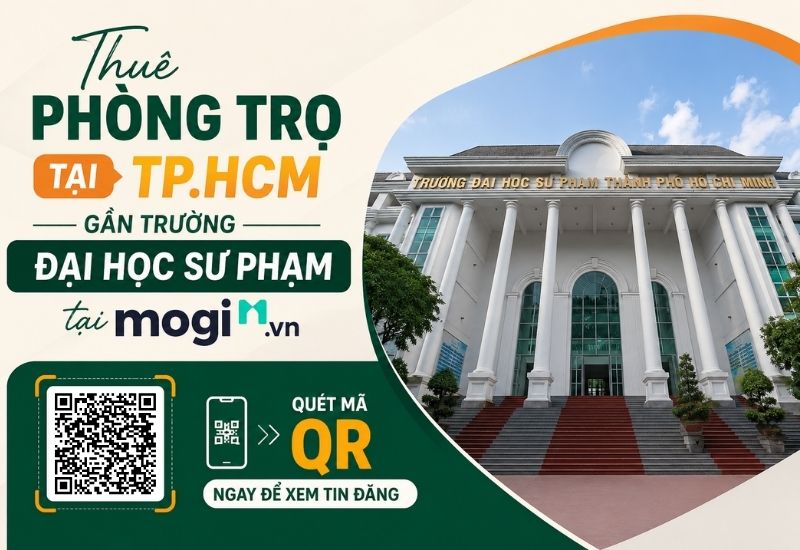 Kinh nghiệm thuê trọ gần trường Đại học Sư Phạm TP.HCM 9 Xem tin đăng cho thuê phòng trọ gần Đại học Sư Phạm TP.HCM uy tín tại Mogi.vn