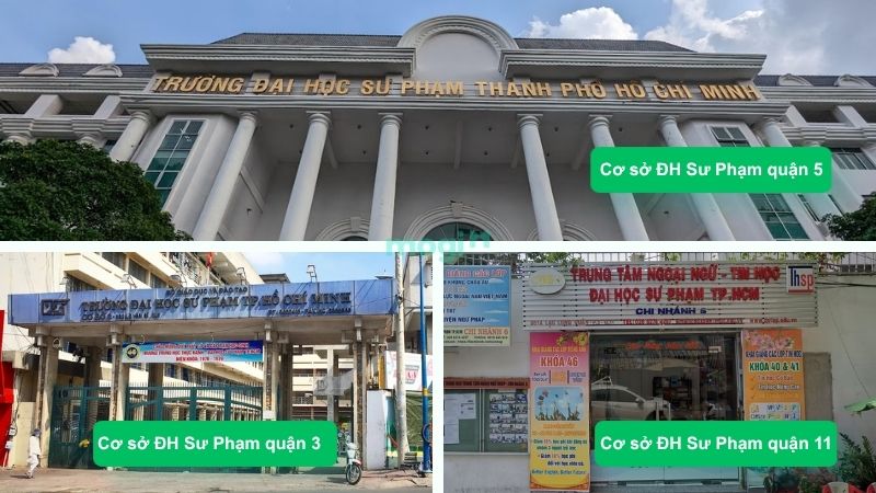 Kinh nghiệm thuê trọ gần trường Đại học Sư Phạm TP.HCM 1 Các cơ sở đào tạo của trường Đại học Sư Phạm TP.HCM